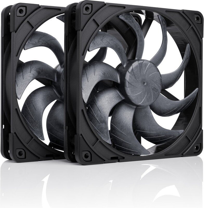 Noctua nf a14x25 g2 pwm sx2 pp 776938 - Noctua NF-A14x25 G2 PWM Sx2-PP chromax.black 140mm Case Fan (Black)