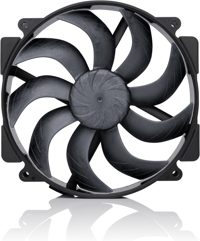 Noctua nf a14x25r g2 pwm chromax blac 776513 2 orig - Noctua NF-A14x25r G2 PWM chromax.black Round-Frame 140mm Fan Case Fan
