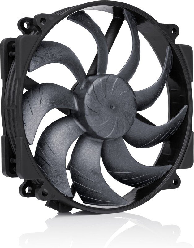 Noctua nf a14x25r g2 pwm chromax blac 776513 - Noctua NF-A14x25r G2 PWM chromax.black Round-Frame 140mm Fan Case Fan
