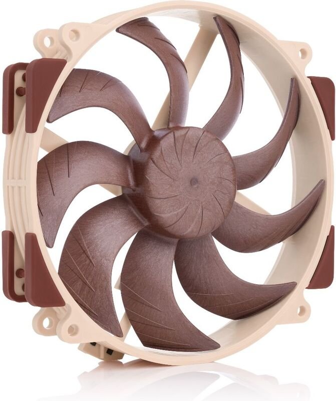Noctua nf a14x25r g2 pwm - Noctua NF-A14x25r G2 PWM Premium Quiet 140mm Case Fan (Brown/Beige)