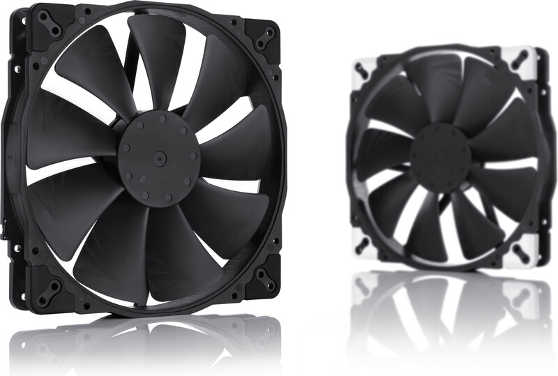 Noctua nf a20 pwm chromax black swap 4 orig - Noctua NF-A20 PWM chromax.black.swap Behuizing 200mm Case Fan (Black)
