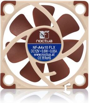 Noctua nf a4x10 flx case fan 2 orig - Noctua NF-A4x10 FLX Premium Quiet Case Fan - 40mm
