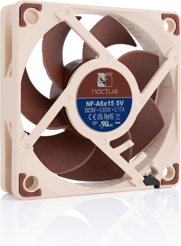 Noctua nf a6x15 5v case fan 2 orig - Noctua NF-A6x15 5V Premium 60mm Quiet Fan Case Fan