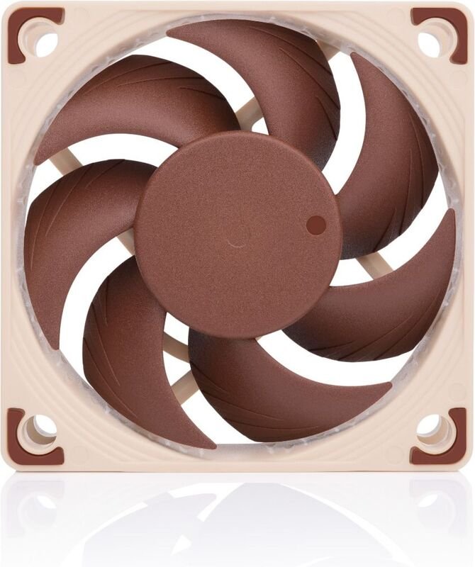 Noctua nf a6x15 5v pwm case fan - Noctua NF-A6x15 5V PWM Premium Quiet Slim 60mm Case Fan (Brown/Beige)