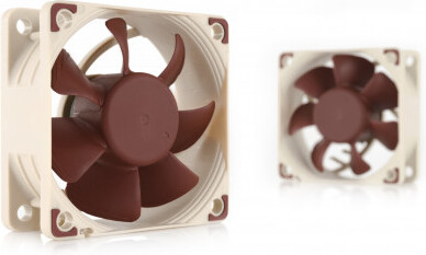 Noctua nf a6x25 flx case fan 2 orig - Noctua NF-A6x25 FLX Premium Quiet Fan 60mm Case Fan (Brown/Beige)