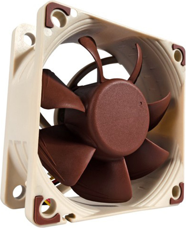 Noctua nf a6x25 flx case fan 3 orig - Noctua NF-A6x25 FLX Premium Quiet Fan 60mm Case Fan (Brown/Beige)