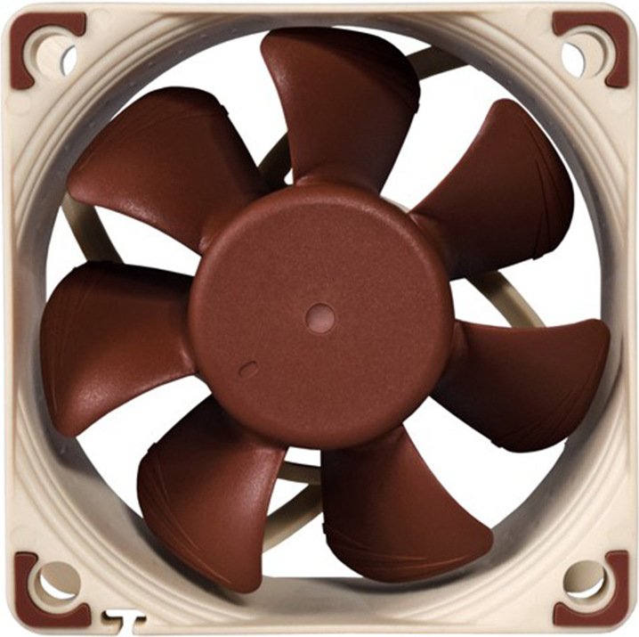 Noctua nf a6x25 flx case fan - Noctua NF-A6x25 FLX Premium Quiet Fan 60mm Case Fan (Brown/Beige)