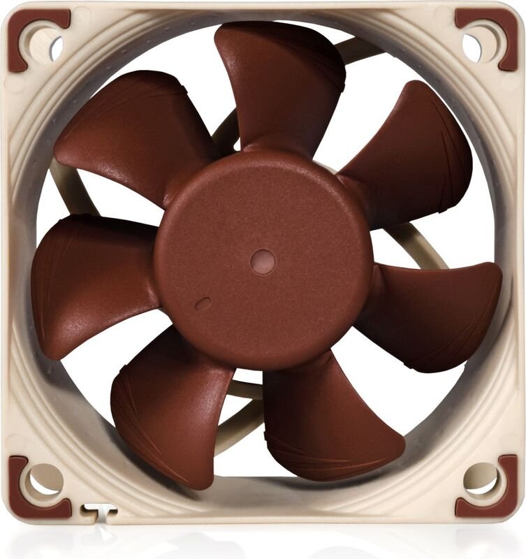 Noctua nf a6x25 pwm case fan - Noctua NF-A6x25 PWM Premium Quiet Fan 60mm Case Fan (Brown/Beige)
