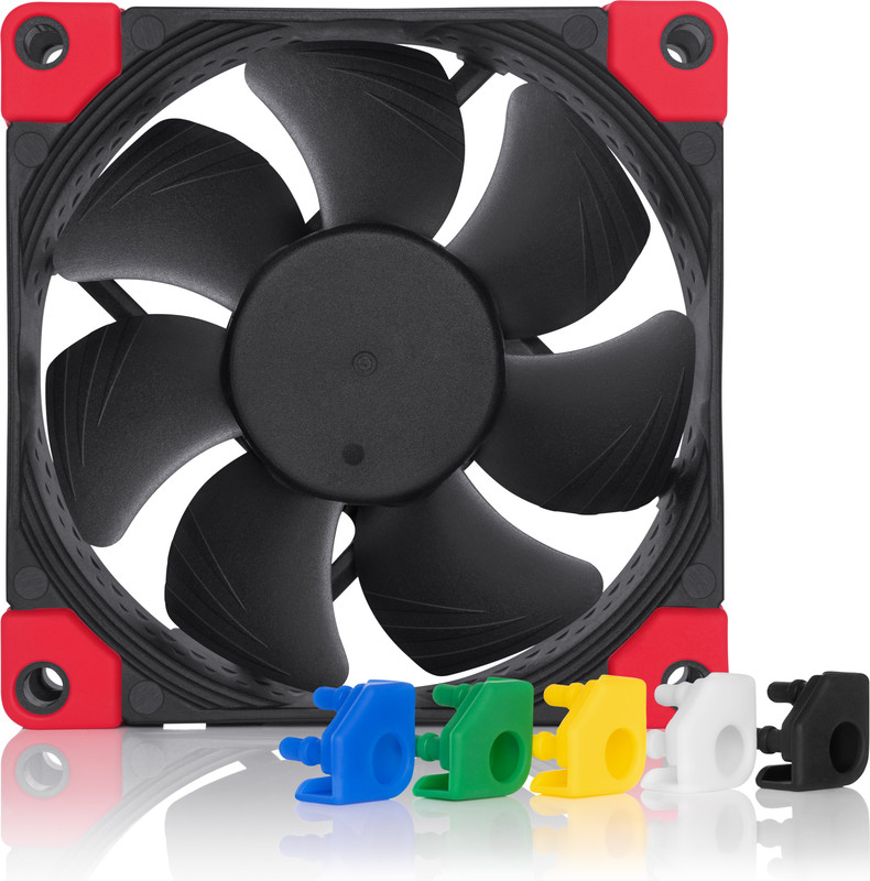 Noctua nf a8 pwm chromax black case 2 orig - Noctua NF-A8 PWM chromax.black.swap Premium Quiet Fan - 80mm