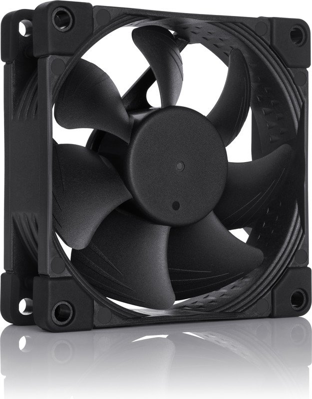 Noctua nf a8 pwm chromax black case - Noctua NF-A8 PWM chromax.black.swap Premium Quiet Fan - 80mm