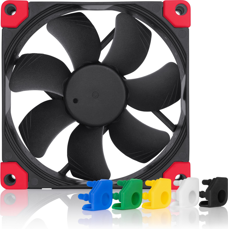 Noctua nf a9 pwm chromax black swap 2 orig - Noctua NF-A9 PWM chromax.black.swap Case Fan - 92mm