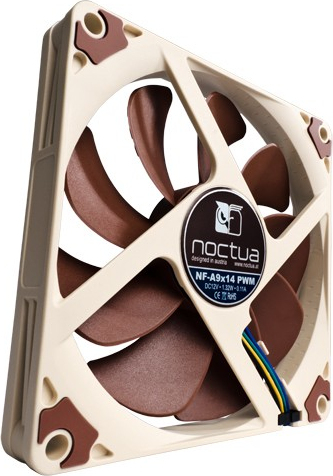Noctua nf a9x14 case fan 3 orig - Noctua NF-A9x14 PWM Premium Quiet Slim Fan - 92mm