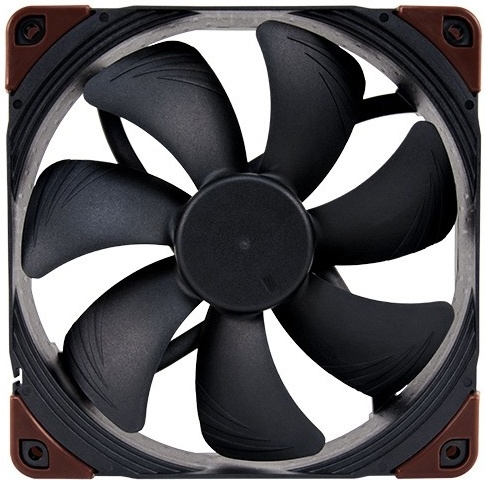 Noctua nf f12 industrialppc 2000 120m 2 orig - Noctua NF-F12 industrialPPC-2000 Heavy Duty 120mm Case Fan (Black)