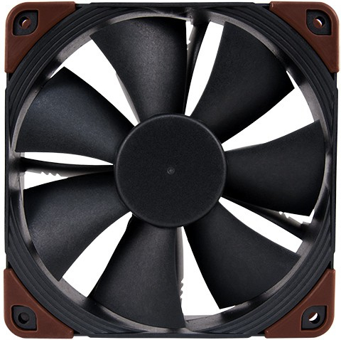 Noctua nf f12 industrialppc 2000 120m 4 orig - Noctua NF-F12 industrialPPC-2000 Heavy Duty 120mm Case Fan (Black)