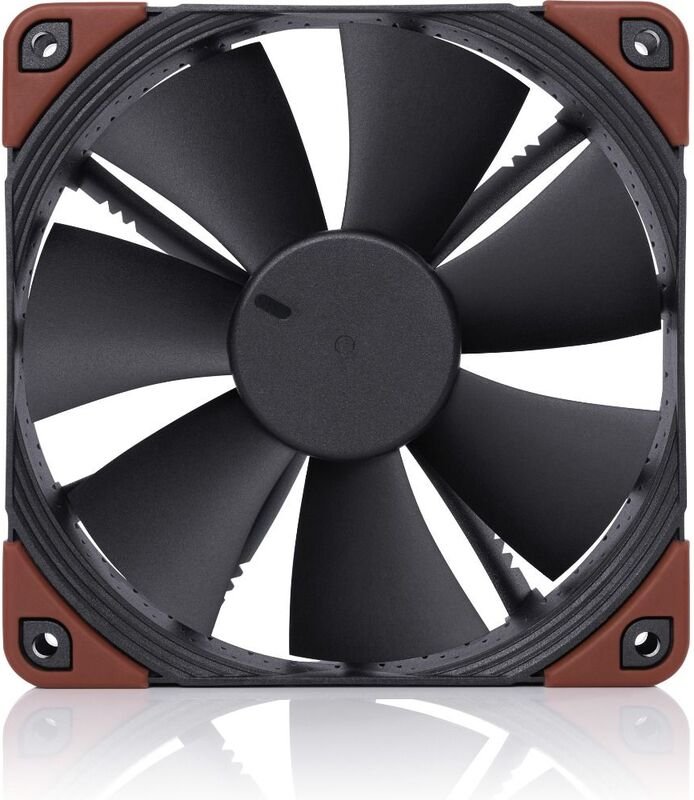 Noctua nf f12 industrialppc 24v 3000 - Noctua NF-F12 industrialPPC-24V-3000 SP IP67 120mm Case Fan (Black)