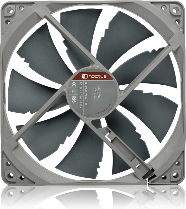 Noctua nf p14s redux 1200 computer be 2 orig - Noctua NF-P14s redux-1200 High-Performance Quiet 140mm Case Fan