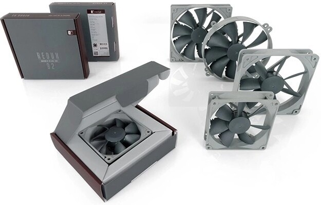 Noctua nf r8 redux 1800 pwm case 3 orig - Noctua NF-R8 redux-1800 PWM High Performance 80mm Case Fan (Grey)