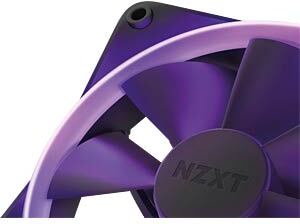 Nzxt f120 case fan 776418 3 orig - NZXT F120 RGB Triple Pack Black 120mm Case Fan (Black)