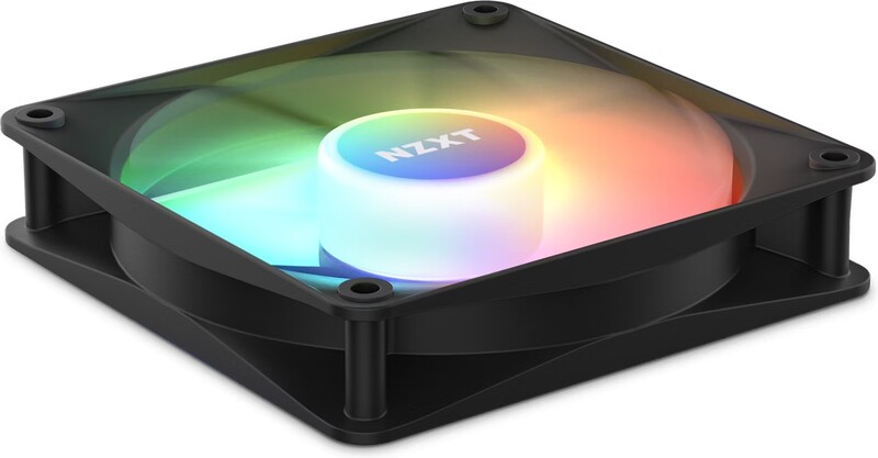 Nzxt f120 core case fan 776414 4 orig - NZXT F120 RGB Core - 120mm Case Fan - Black
