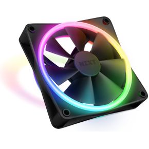 F120 RGB Duo - 120mm Dual-Sided RGB Fan - Black - afbeelding 2