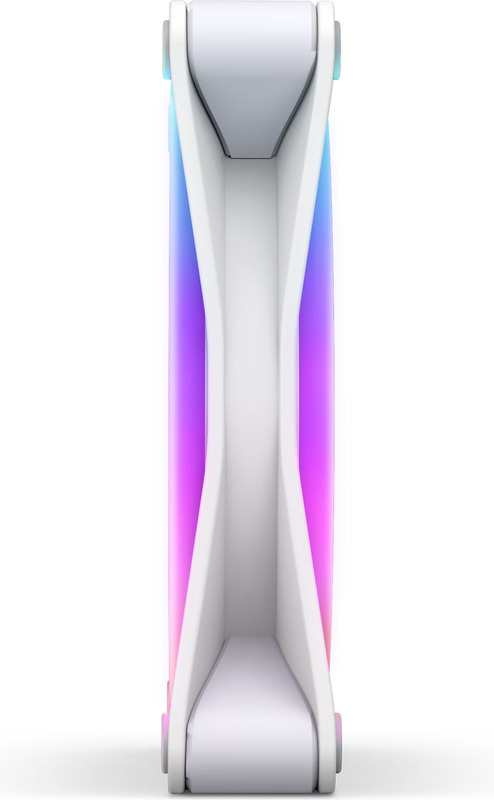 Nzxt f120 duo case fan 776496 3 orig - NZXT F120 RGB Duo Case Fan - White (120mm)