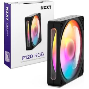 NZXT F120 RGB Fan - Black case fan, productafbeelding 2