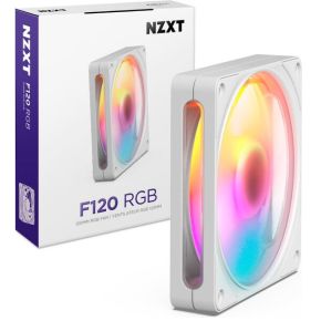 NZXT F120 RGB Fan - White case fan, productafbeelding 2