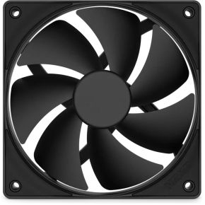 F120P Static Pressure PWM Black 120mm Case Fan (Black) - afbeelding 2
