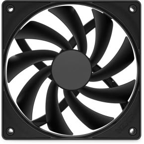 F120Q Quiet Airflow 120mm PWM Case Fan - Black - afbeelding 2