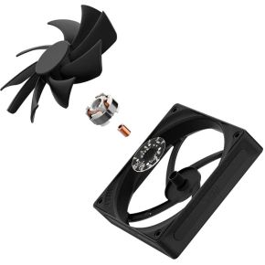 F120Q Quiet Airflow 120mm PWM Case Fan - Black - afbeelding 6
