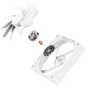 F120Q Quiet Airflow Fan White 120mm Case Fan (White) - afbeelding 6