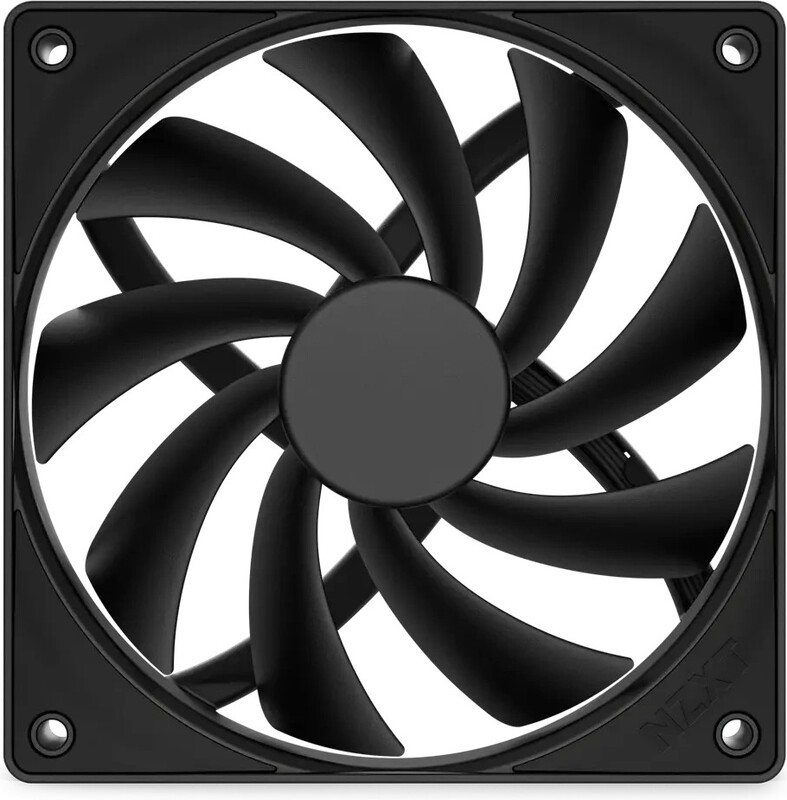 Nzxt f120q case fan 776871 2 orig - NZXT F120Q Quiet Airflow 120mm PWM Case Fan - Black