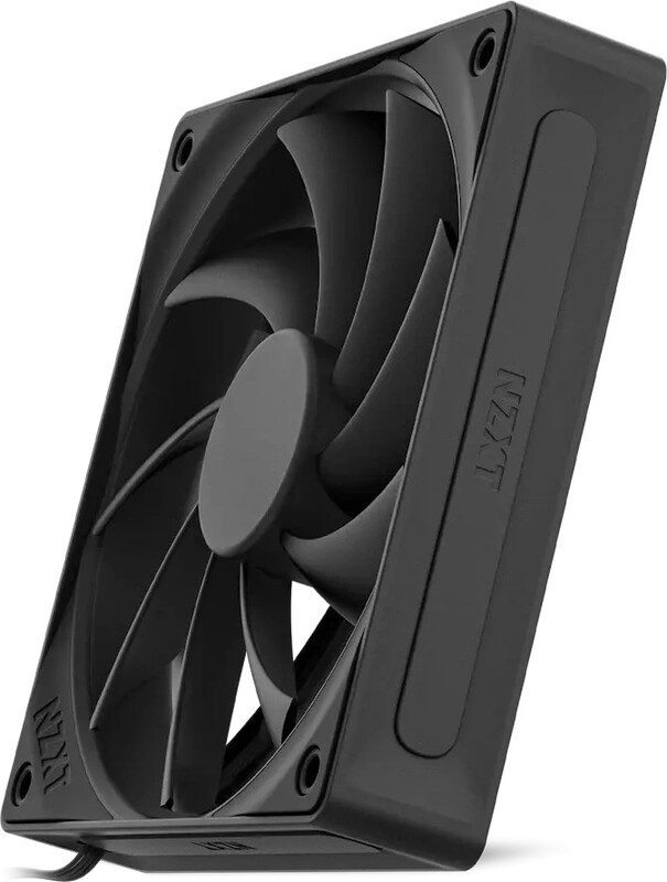 Nzxt f120q case fan 776871 3 orig - NZXT F120Q Quiet Airflow 120mm PWM Case Fan - Black