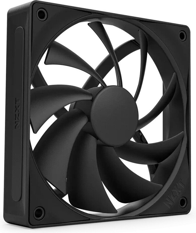 Nzxt f120q case fan 776871 - NZXT F120Q Quiet Airflow 120mm PWM Case Fan - Black