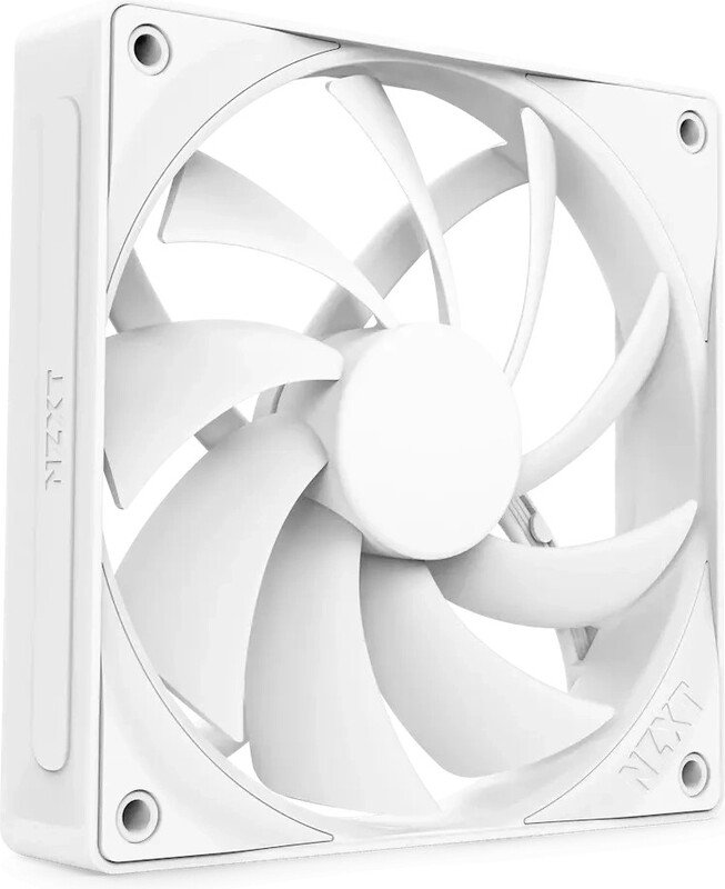 Nzxt f120q case fan 776872 - NZXT F120Q Quiet Airflow Fan White 120mm Case Fan (White)