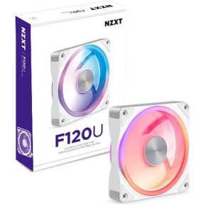 NZXT F120U Ultra RGB Fan - White case fan, productafbeelding 2