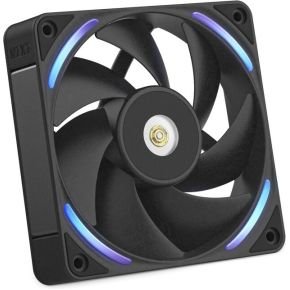 F120X RGB High-Performance PWM Black 120mm Case Fan (Black)