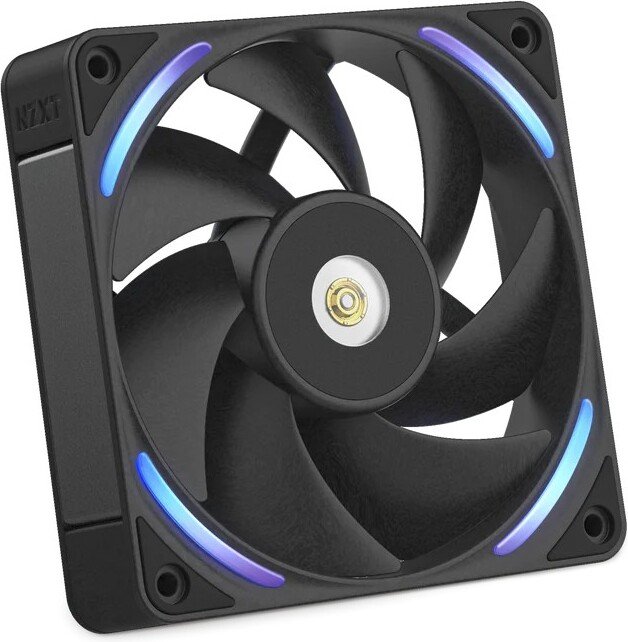 Nzxt f120x case fan 776419 - NZXT F120X RGB High-Performance PWM Black 120mm Case Fan (Black)