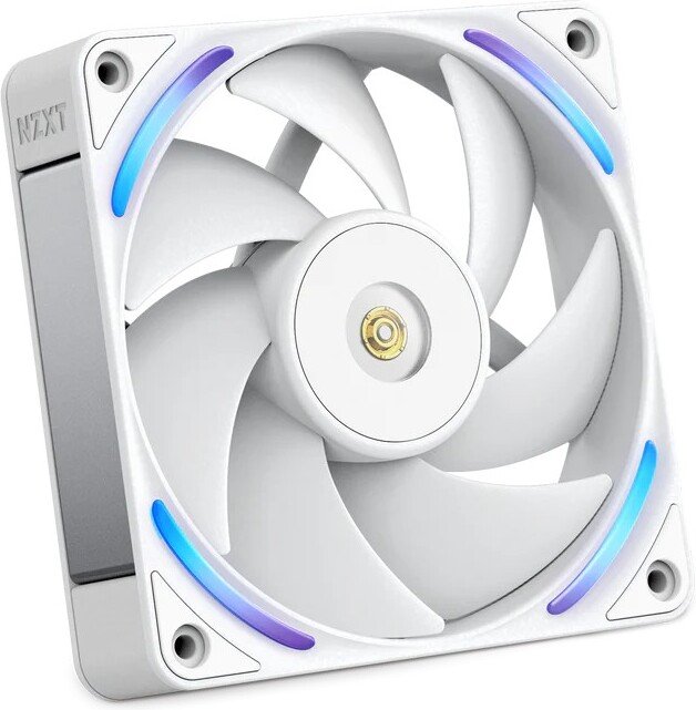 Nzxt f120x case fan 776965 - NZXT F120X Performance RGB White 120mm Case Fan (White)