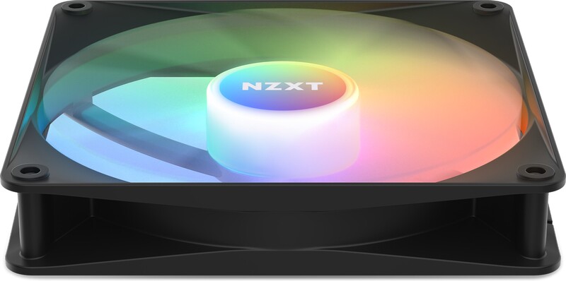 Nzxt f140 core case fan 776536 3 orig - NZXT F140 RGB Core 140mm Case Fan - Black