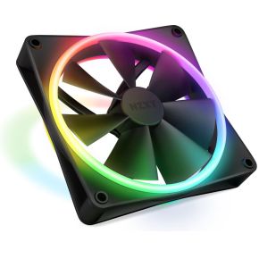 F140 RGB Duo 140mm Dual-Sided RGB Fan - Black - afbeelding 2