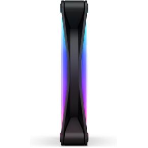 F140 RGB Duo 140mm Dual-Sided RGB Fan - Black - afbeelding 3