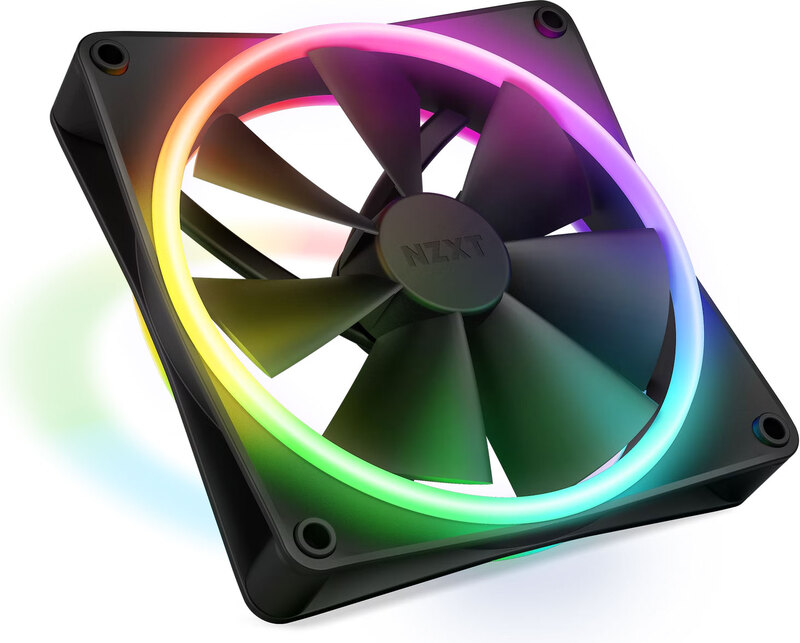 Nzxt f140 duo case fan 2 orig - NZXT F140 RGB Duo 140mm Dual-Sided RGB Fan - Black Case Fan