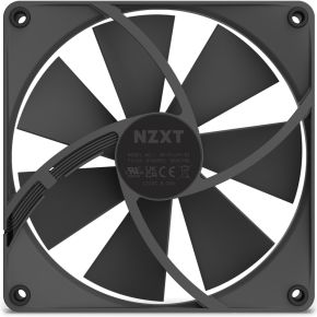 F140P Static Pressure PWM Fan Black 140mm Case Fan (Black) - afbeelding 2