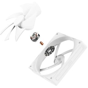 F140P Static Pressure PWM Fan White 140mm Case Fan (White) - afbeelding 6