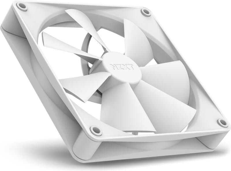 Nzxt f140p static pressure ventilat 4 orig - NZXT F140P Static Pressure PWM White 140mm Case Fan (White)