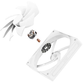 F140Q Quiet Airflow PWM White 140mm Case Fan (White) - afbeelding 6
