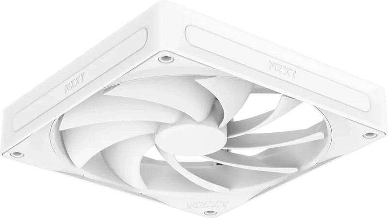 Nzxt f140q case fan 776498 4 orig - NZXT F140Q Quiet Airflow PWM White 140mm Case Fan (White)