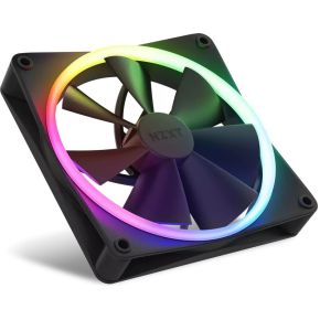 F140 RGB Twin Pack 140mm PWM Case Fans with RGB Controller - Black - afbeelding 3