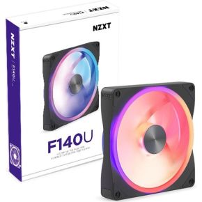 Nzxt f140u ultra fan black 2 orig - NZXT F140U Ultra RGB 140mm Case Fan (Black)